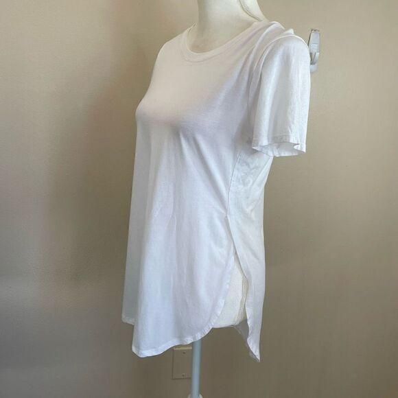 Ambiance|Short sleeve|Tee|High Side slits| super soft|Cotton|Has stretch - Picture 3 of 11